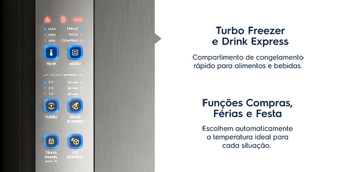 Turbo Freezer e Drink Express