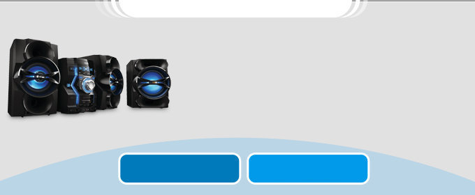 frente do Mini System FWP2000 - Philips