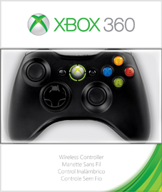 Descrição controle Xbox 360