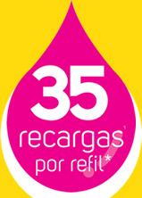 35 recargas por refil