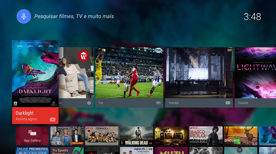 Tela Android TV Philips
