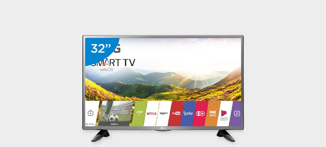 Smart TV HD de 32 con Sistema Operativo webOS 3.5 - 32LJ600B