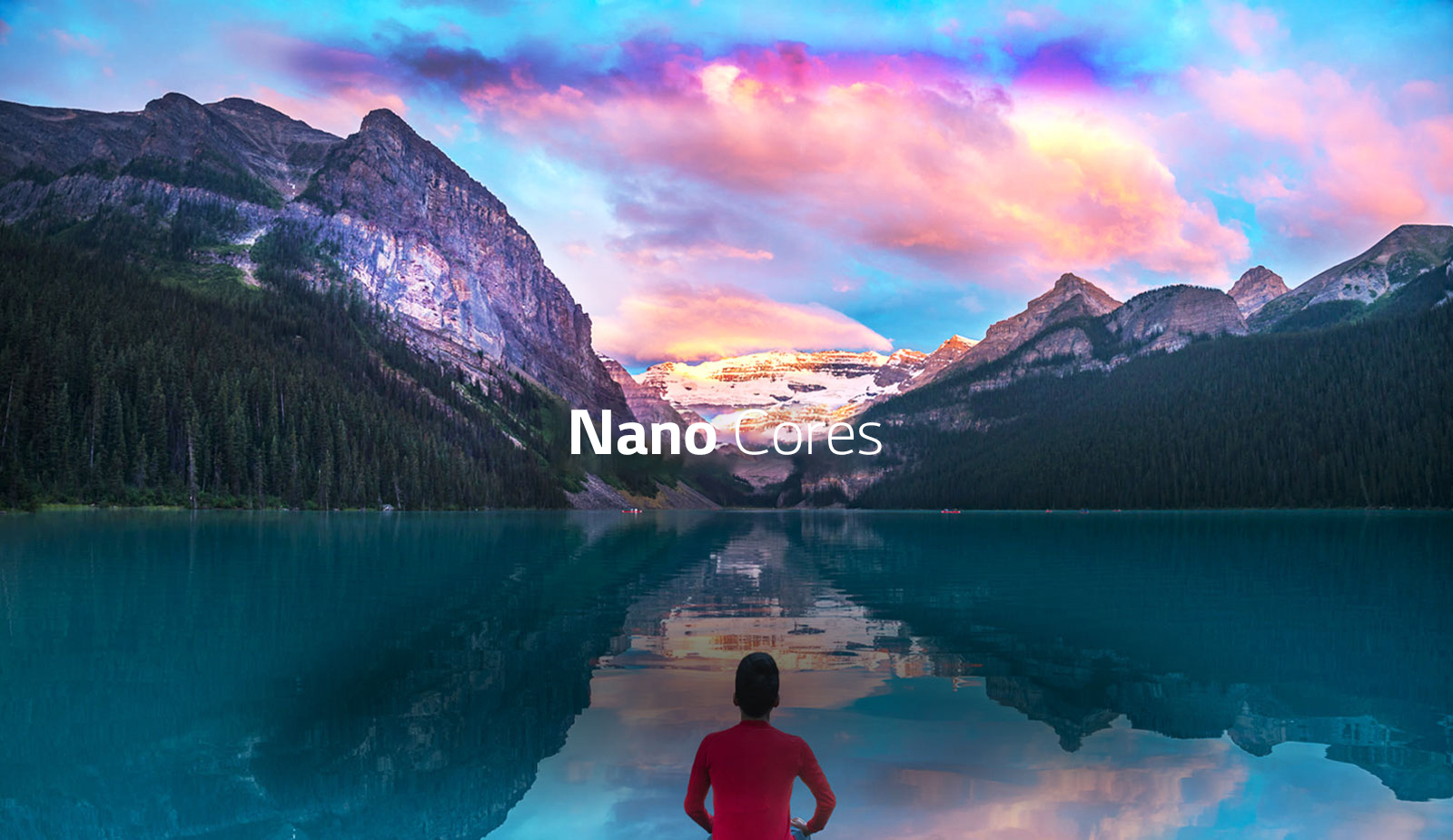 Cores avançadas com tecnologia NanoCell