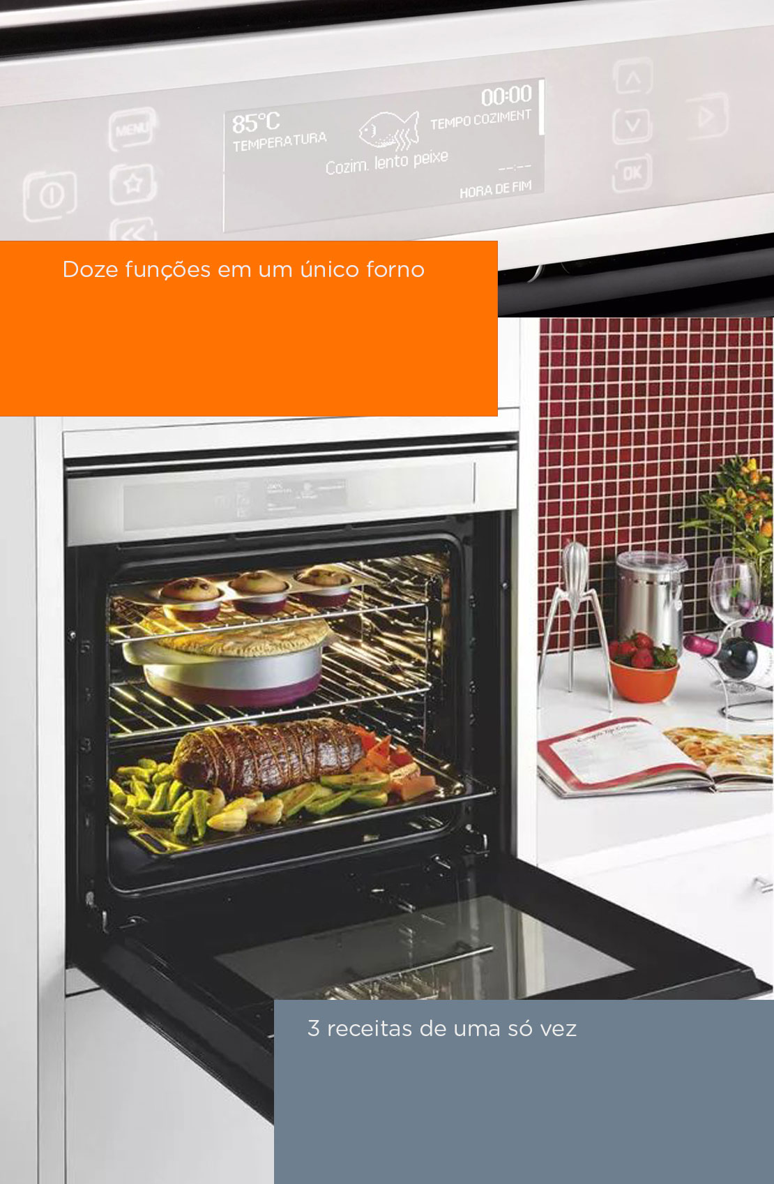 Forno De Embutir Elétrico Brastemp Gourmand BO260ARBNA