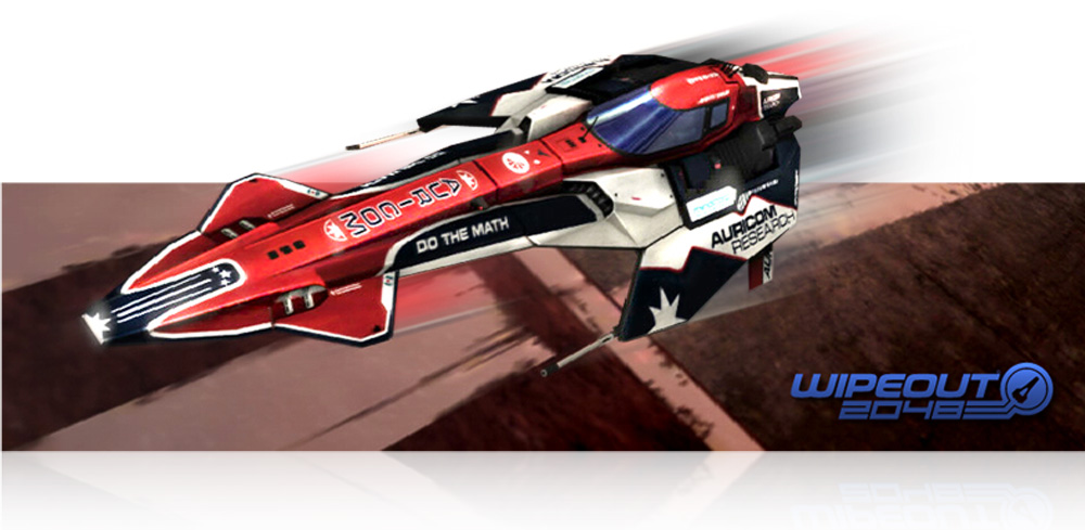 wipeout 2048 ships