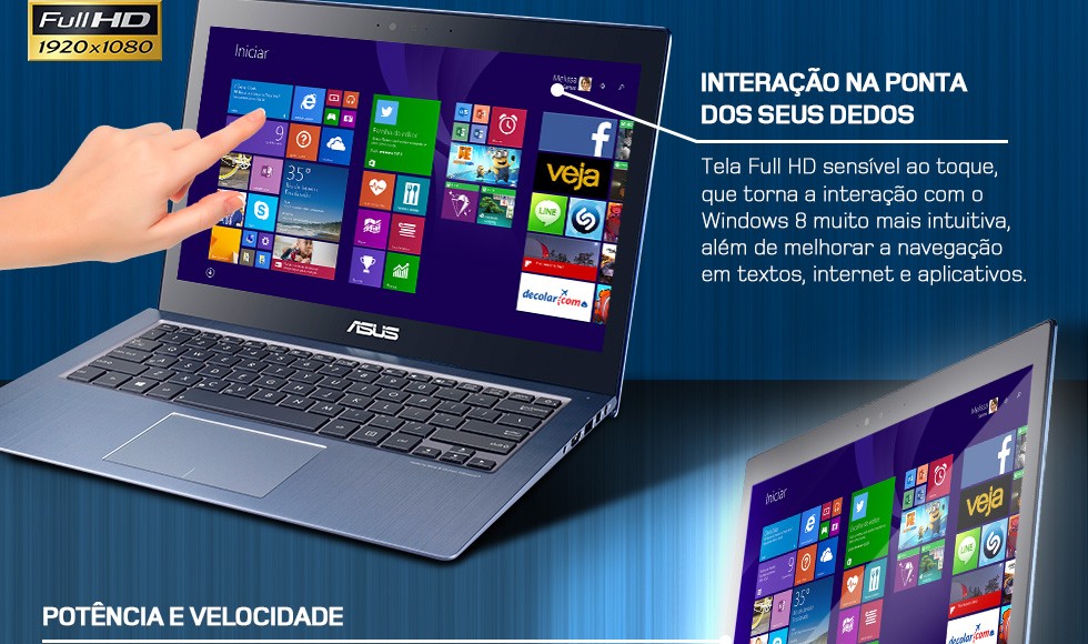 Ultrabook Zenbook Asus Ux301