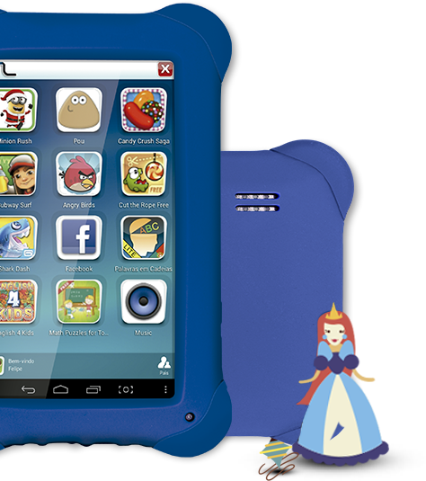 Tablet KidPad Azul Multilaser