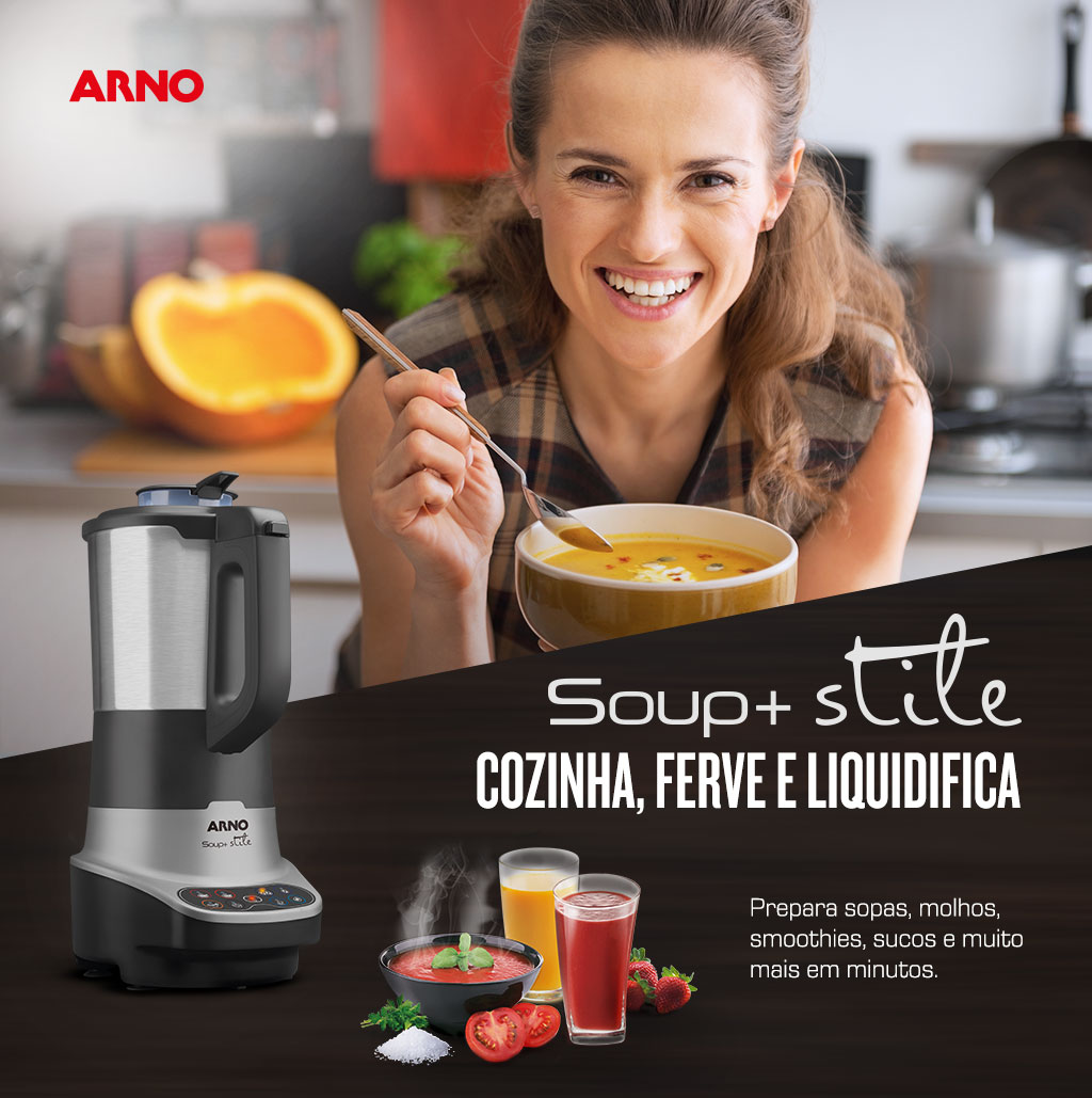 Soup+ stile - Cozinha, Ferve e Liquidifica