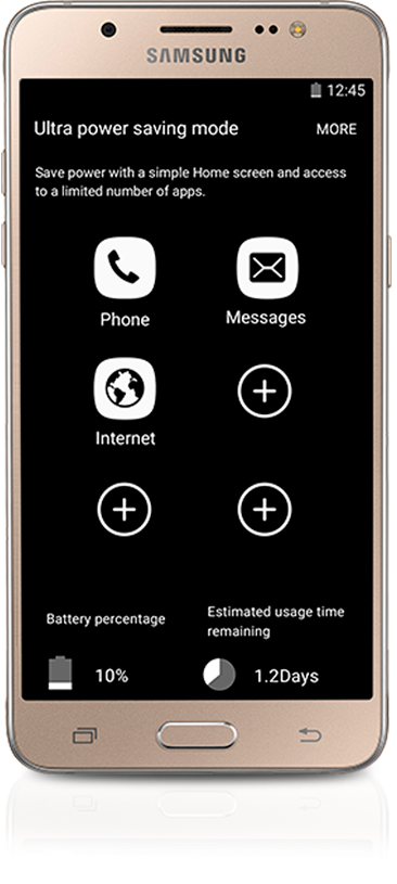 Galaxy J7 Ultra Power Saving