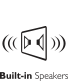 Logo Built-in Speakers