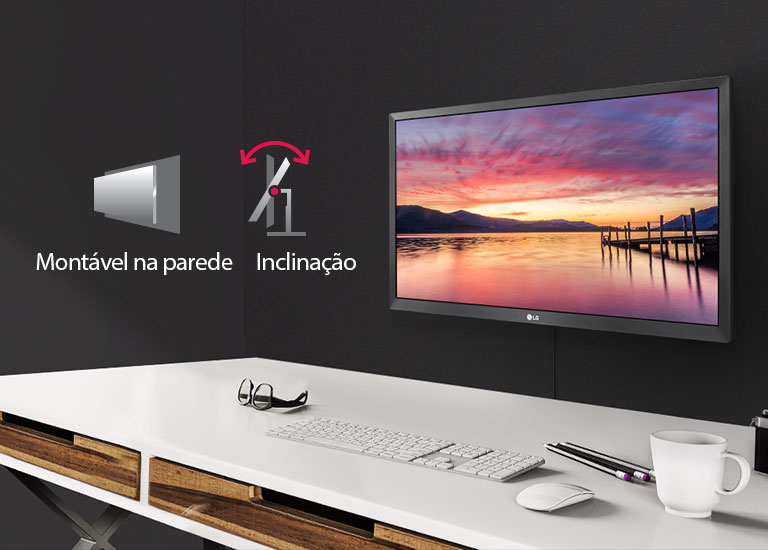 Com a ergonomia necessária