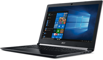 Visão frente Notebook a515-51g- 50w8