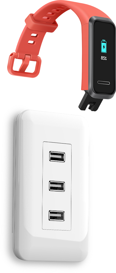 HUAWEI Band 4 Built in USB Plug