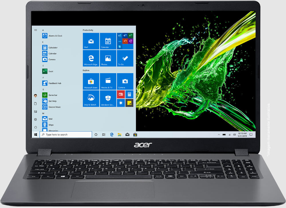 Tela do Notebook Acer Aspire 3 A315-54-55WY