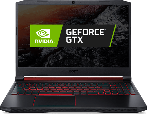 Notebook Acer Aspire Nitro 5 com logo Nvidia® GeForce® GTX