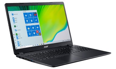 Visão frente Notebook Acer Aspire 3 A315-42G-R8LU