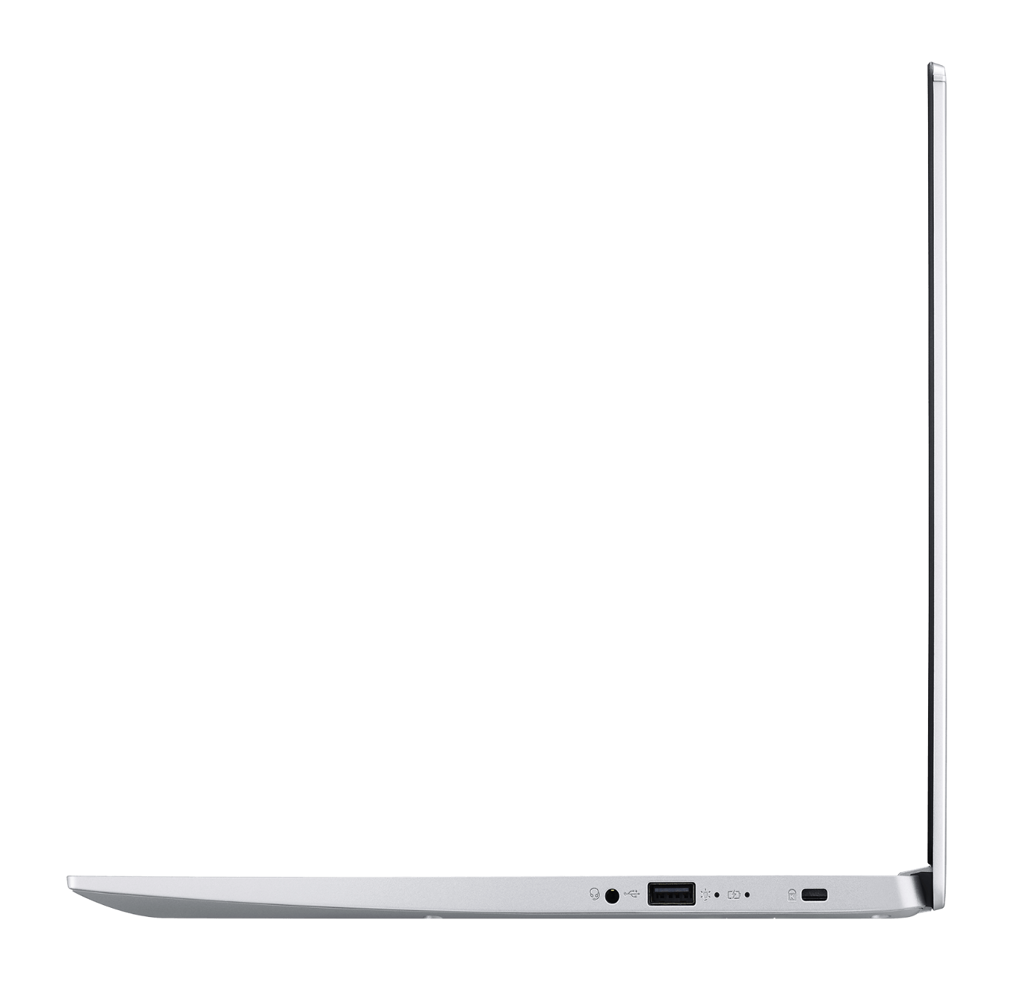 Notebook Acer A515-54-587L visão lateral