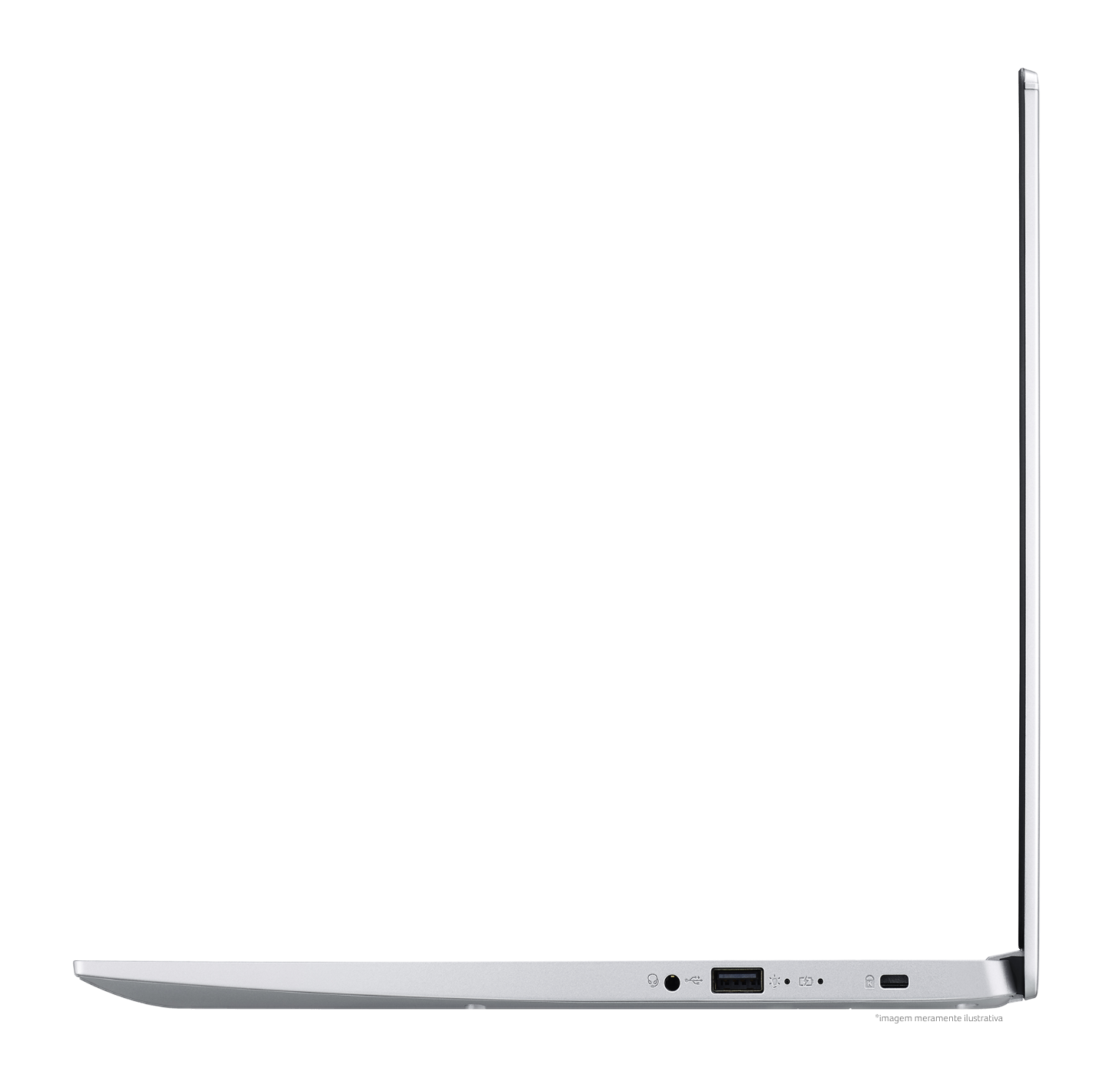 Notebook Acer A515-54G-79Q0 visão lateral