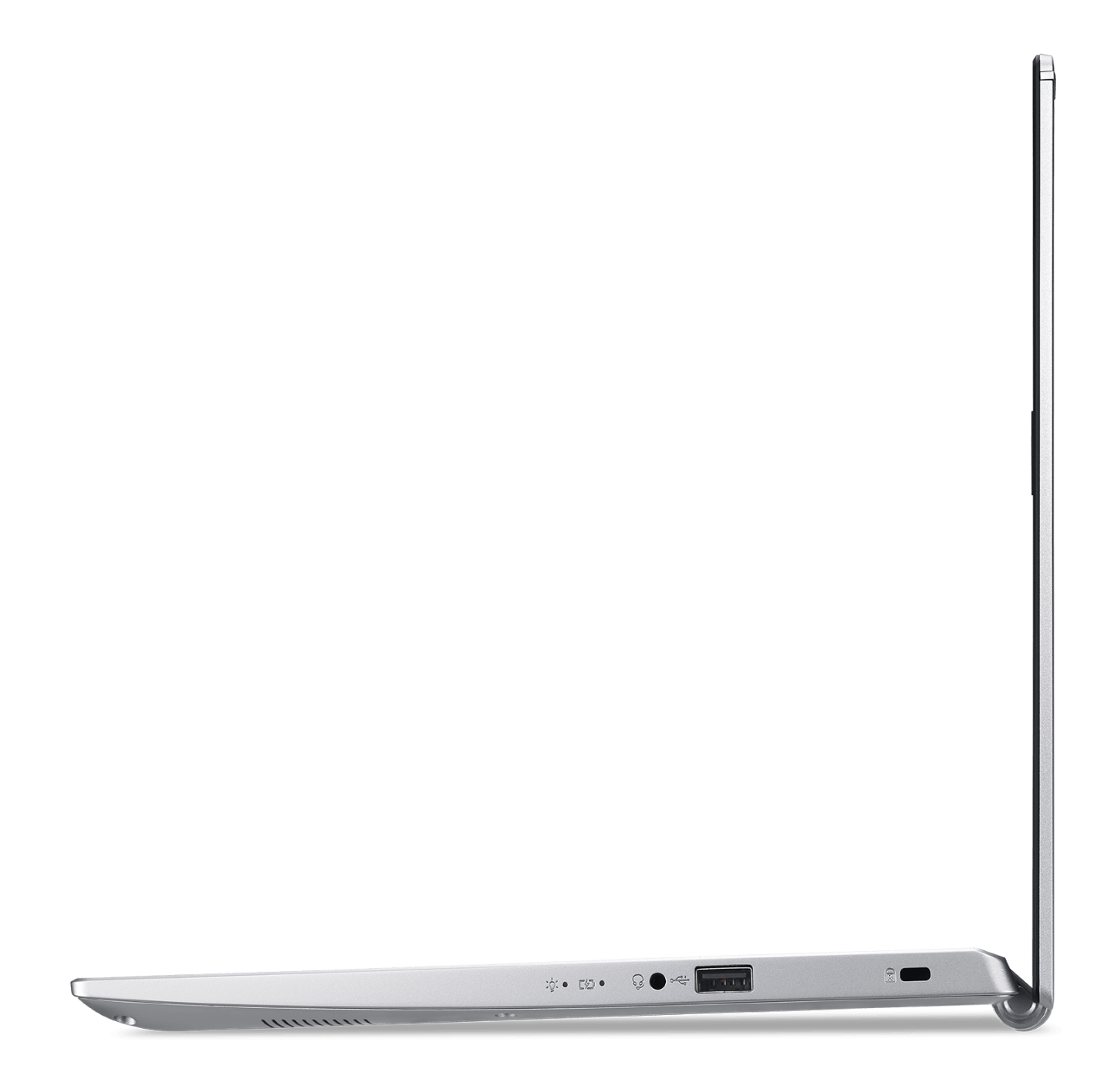 Notebook Acer A515-54-58KB visão lateral