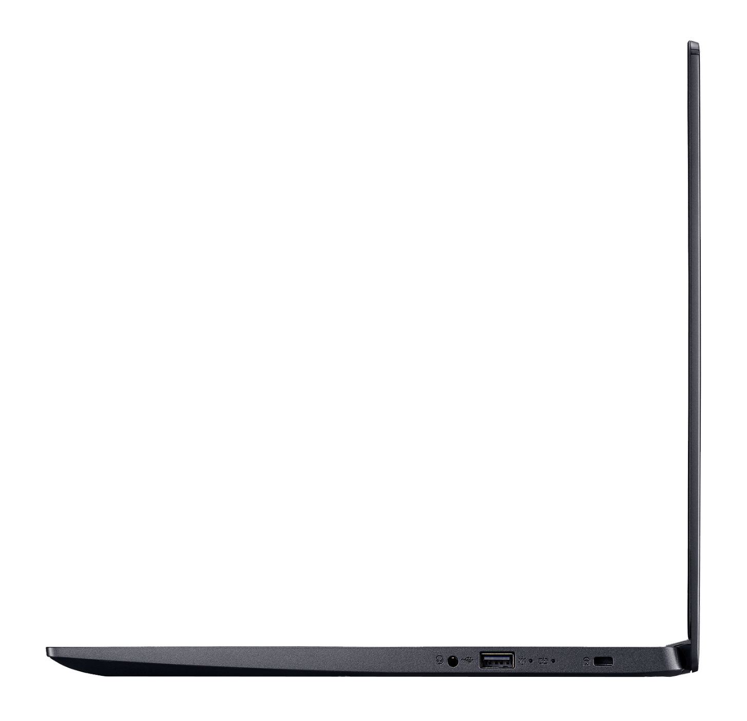 Notebook Acer A515-54-53VN visão lateral