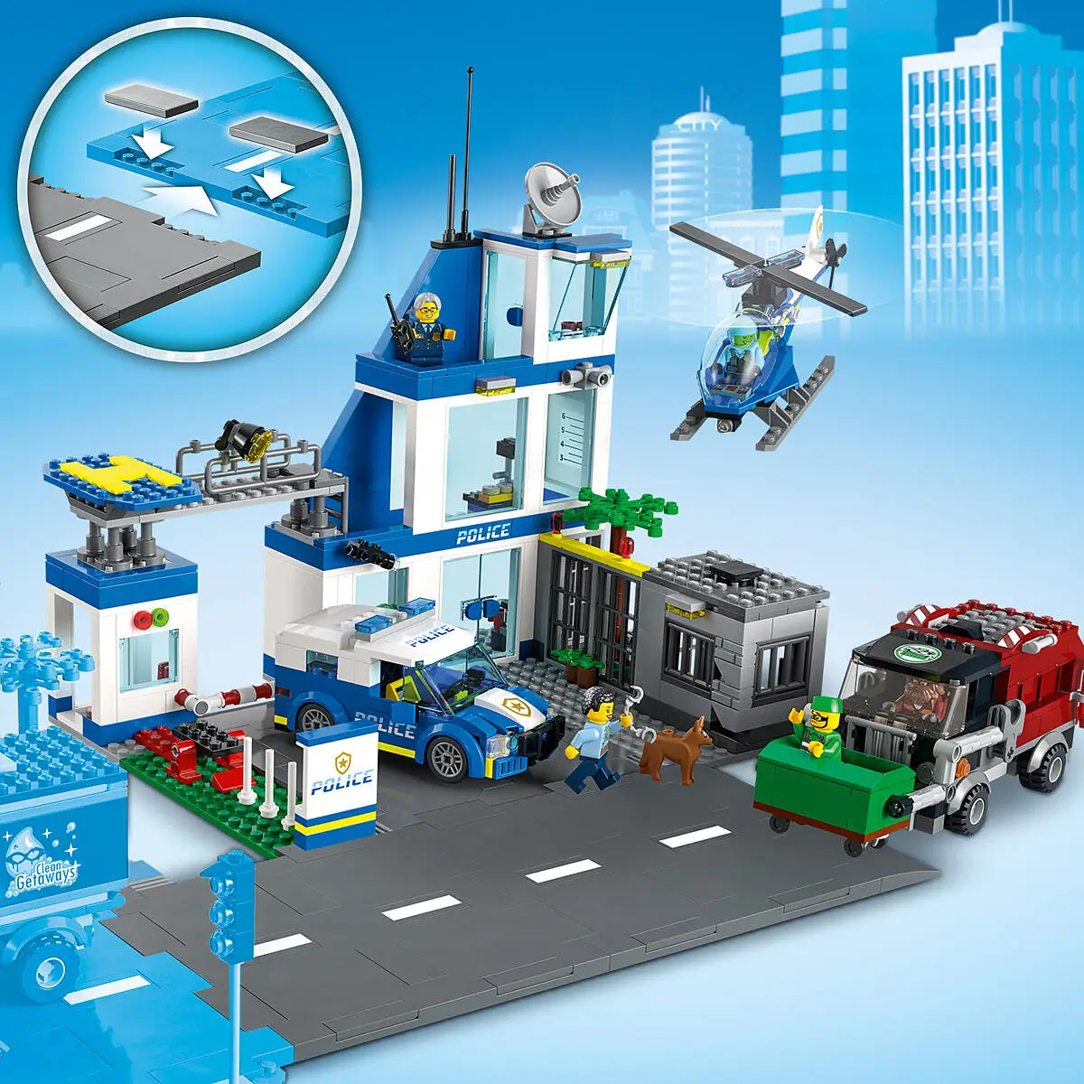 Sistema LEGO® Road Plate