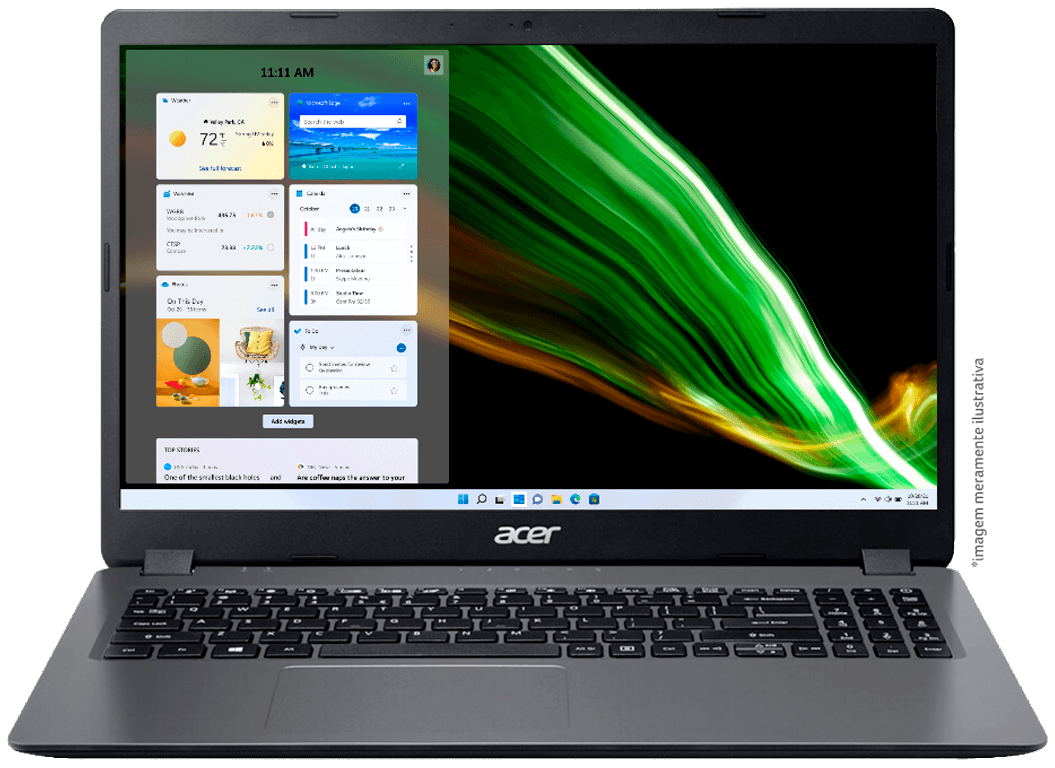 Tela do Notebook Acer Aspire 3 A315-56-39UP