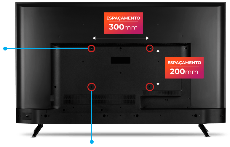 tv fixada