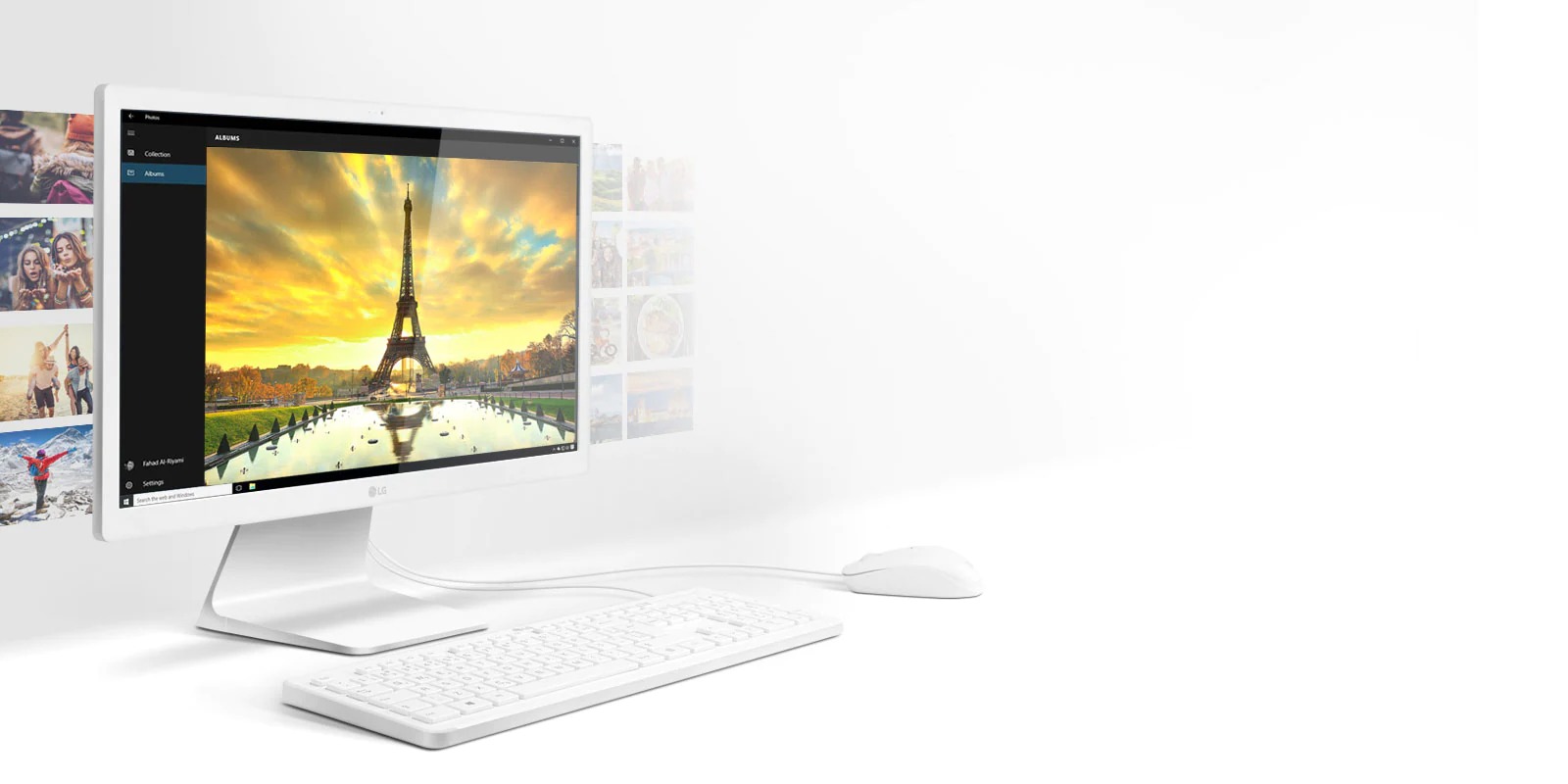 Novo computador LG All in One: definições de multitarefas atualizadas com sucesso!