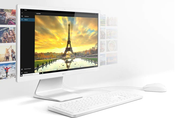 Novo computador LG All in One: definições de multitarefas atualizadas com sucesso!