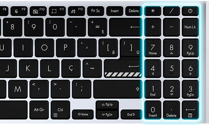 imagem ilustrativa teclado