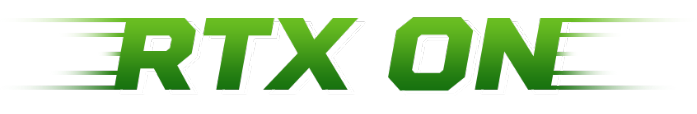 Logo RTX On em verde
