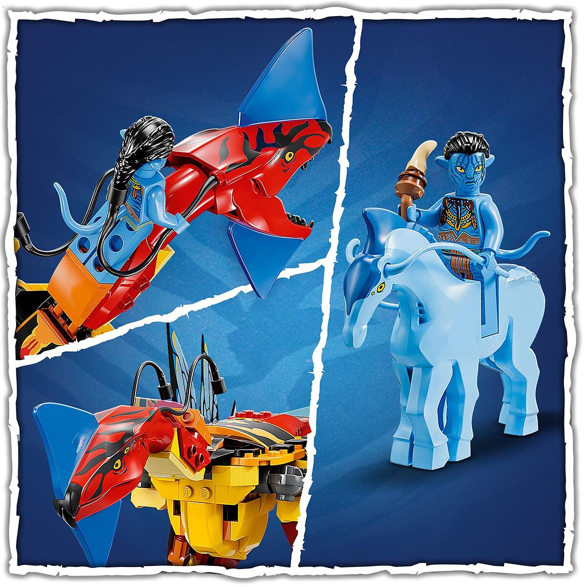 Minifiguras com kuru Na’vi