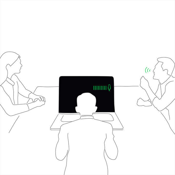 imagem ilustrativa Video conferências