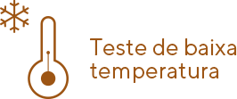 teste baixa temperatura