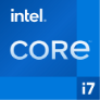 Logo Intel Core i7 em azul.