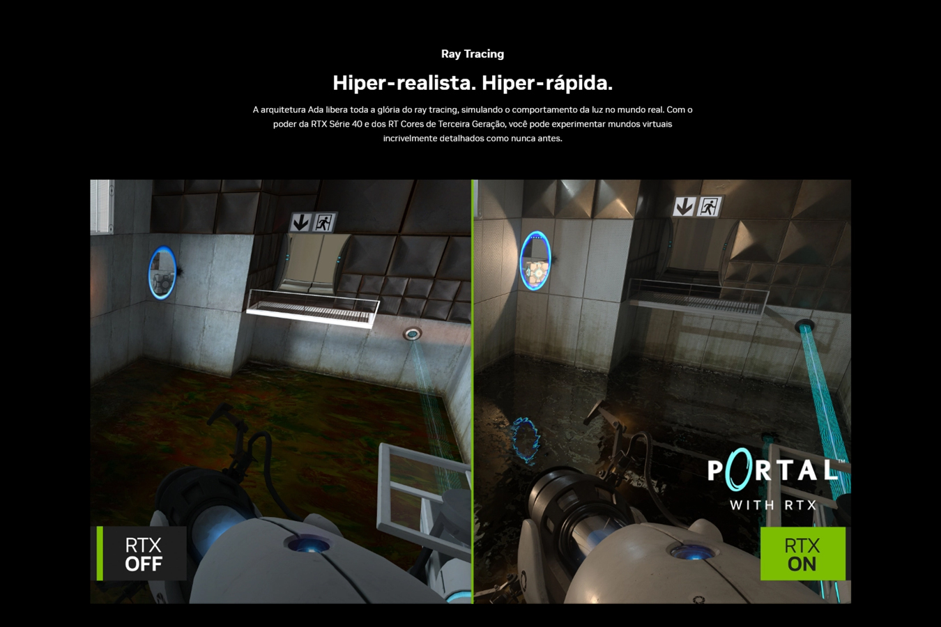 Placa gráfica NVIDIA® GeForce RTX™ Série 40