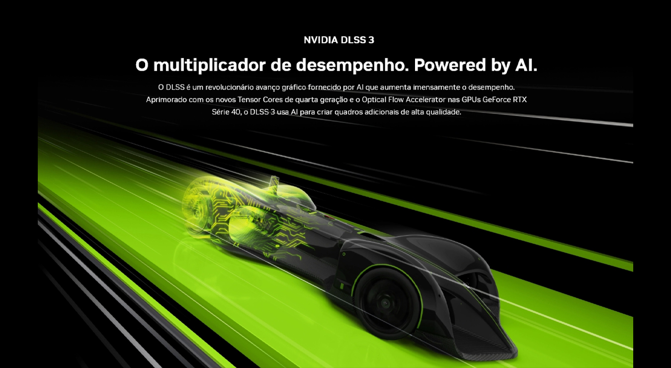 Placa gráfica NVIDIA® GeForce RTX™ Série 40