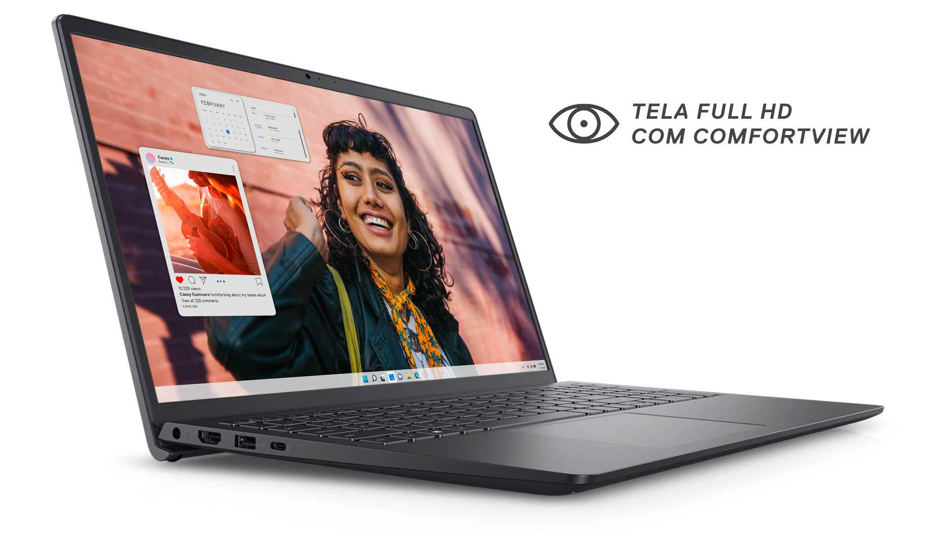 notebook inspiron 15 tela full hd comfortview