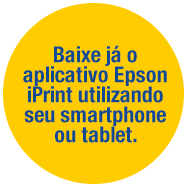 Baixe já o aplicativo Epson iPrint utilizando seu smartphone ou tablet